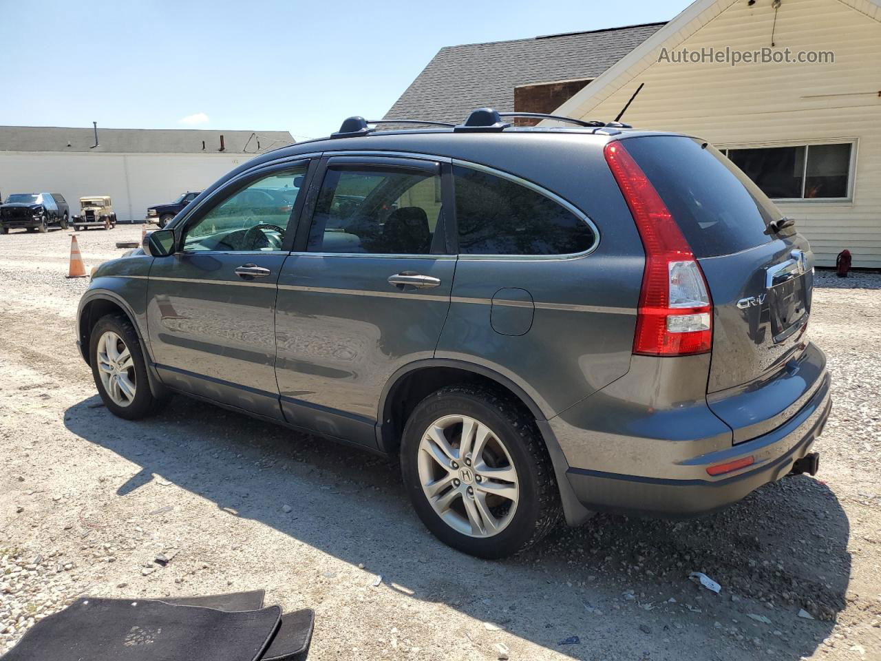 2010 Honda Cr-v Exl Gray vin: 5J6RE4H75AL093237