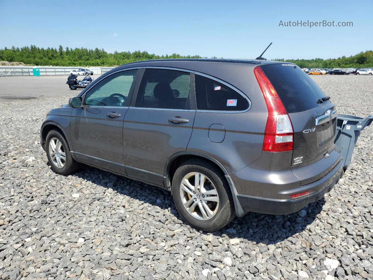 2010 Honda Cr-v Exl Tan vin: 5J6RE4H76AL048842