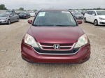 2010 Honda Cr-v Exl Maroon vin: 5J6RE4H76AL101135