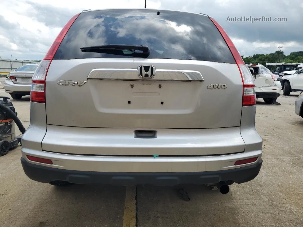 2010 Honda Cr-v Exl Silver vin: 5J6RE4H77AL008060