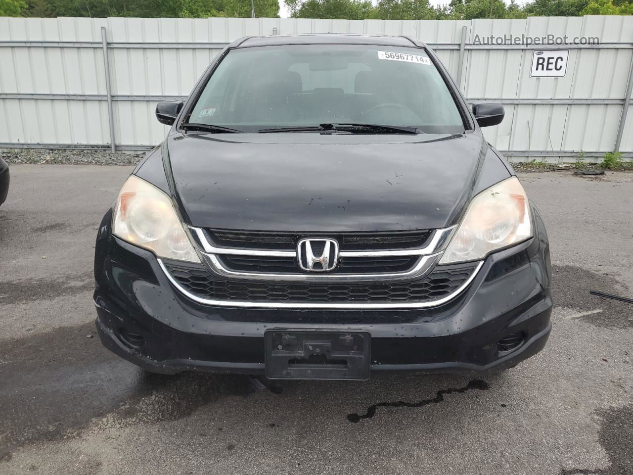 2010 Honda Cr-v Exl Black vin: 5J6RE4H77AL021052