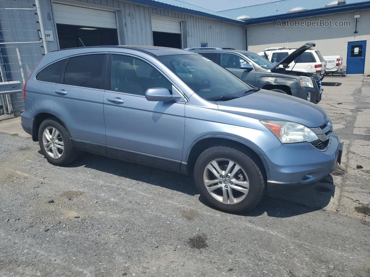 2010 Honda Cr-v Exl Gray vin: 5J6RE4H77AL037560