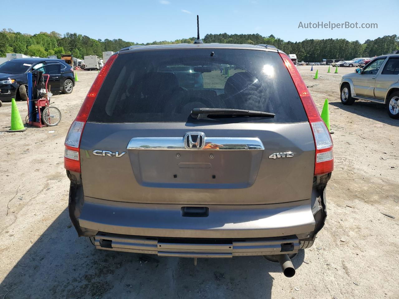 2010 Honda Cr-v Exl Gray vin: 5J6RE4H78AL047062