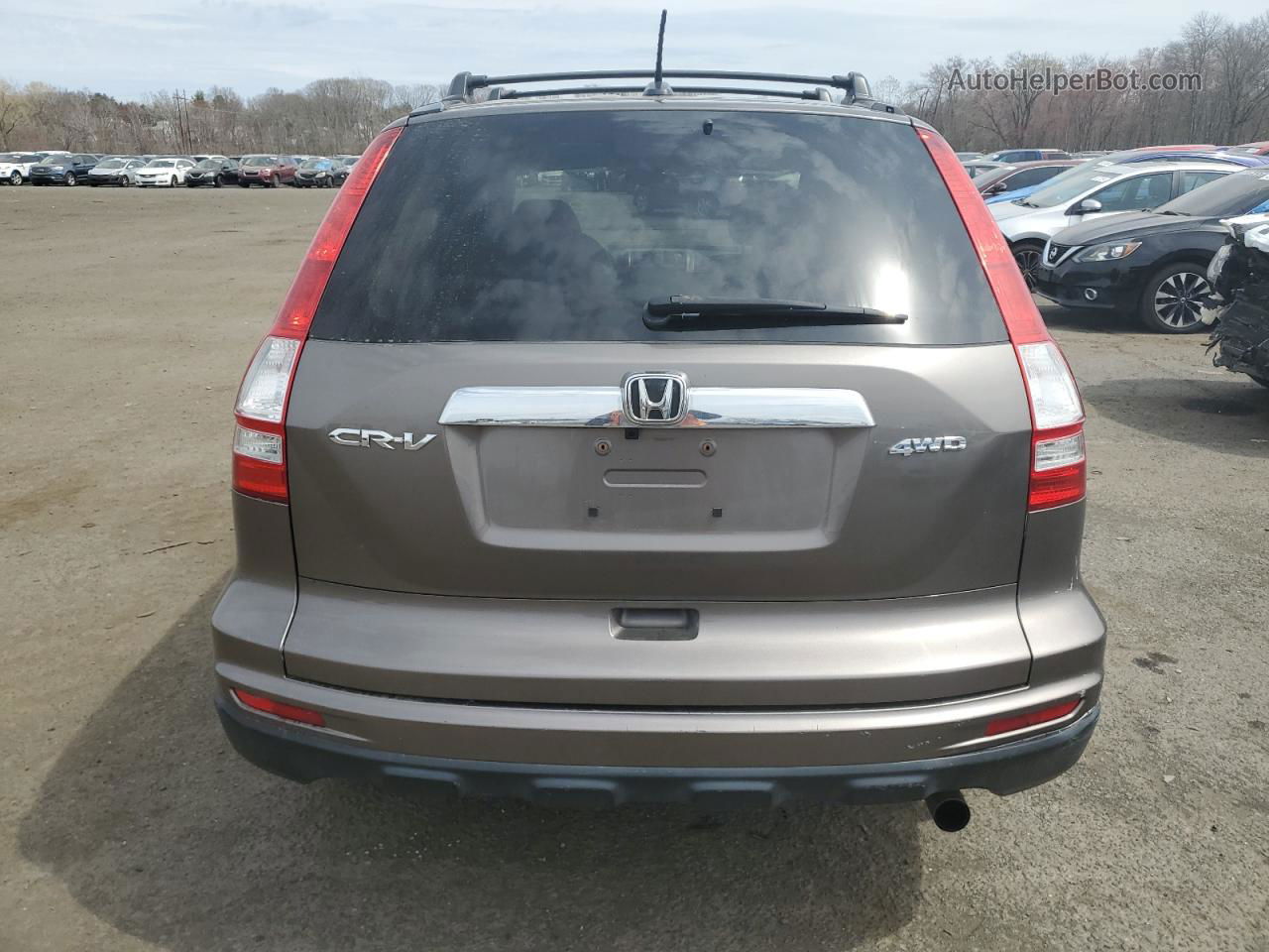 2010 Honda Cr-v Exl Серый vin: 5J6RE4H78AL048745