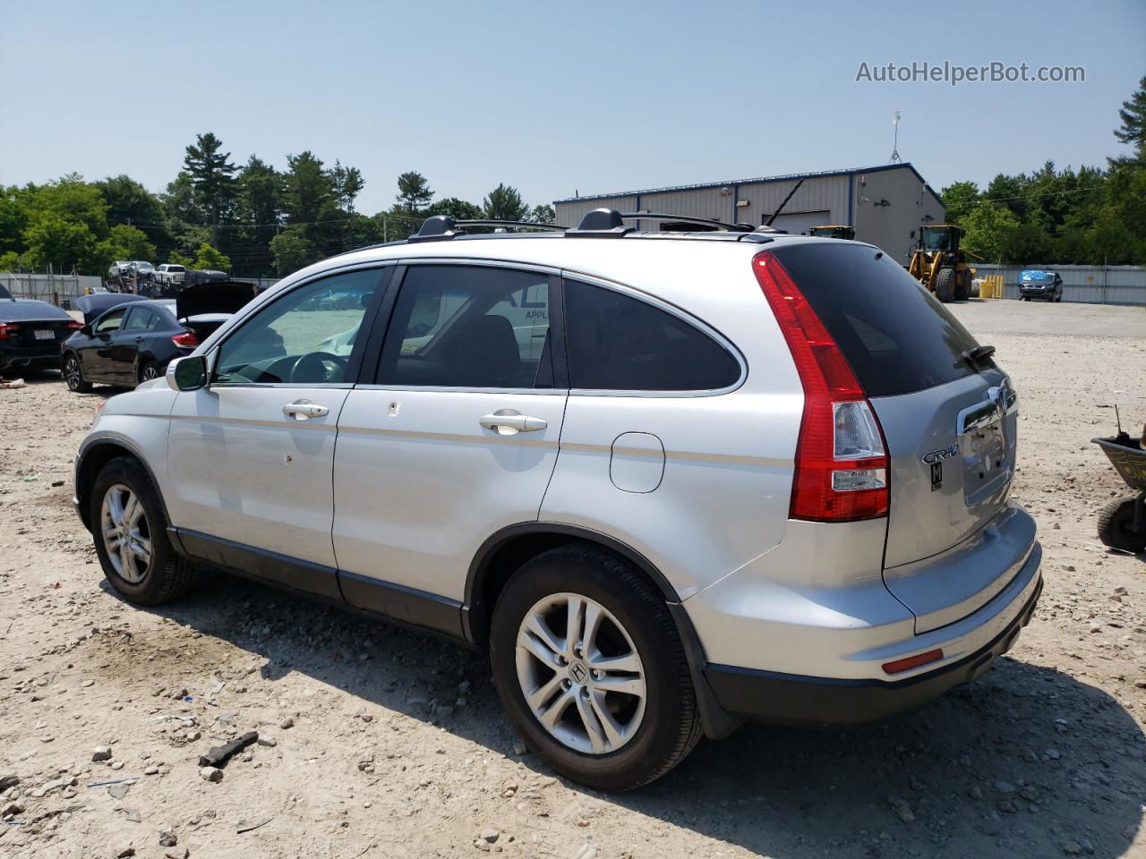 2010 Honda Cr-v Exl Silver vin: 5J6RE4H78AL072883