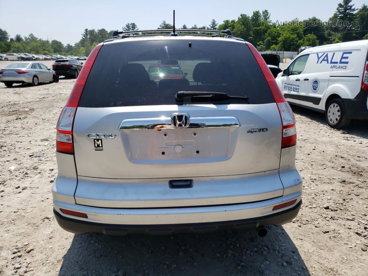 2010 Honda Cr-v Exl Silver vin: 5J6RE4H78AL072883