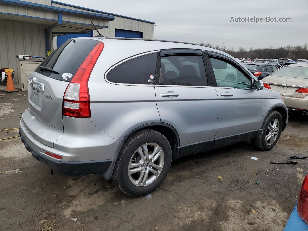 2010 Honda Cr-v Exl Серебряный vin: 5J6RE4H78AL081230