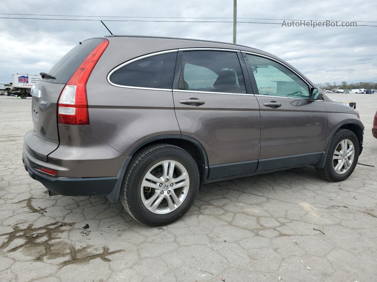 2010 Honda Cr-v Exl Серый vin: 5J6RE4H78AL081292