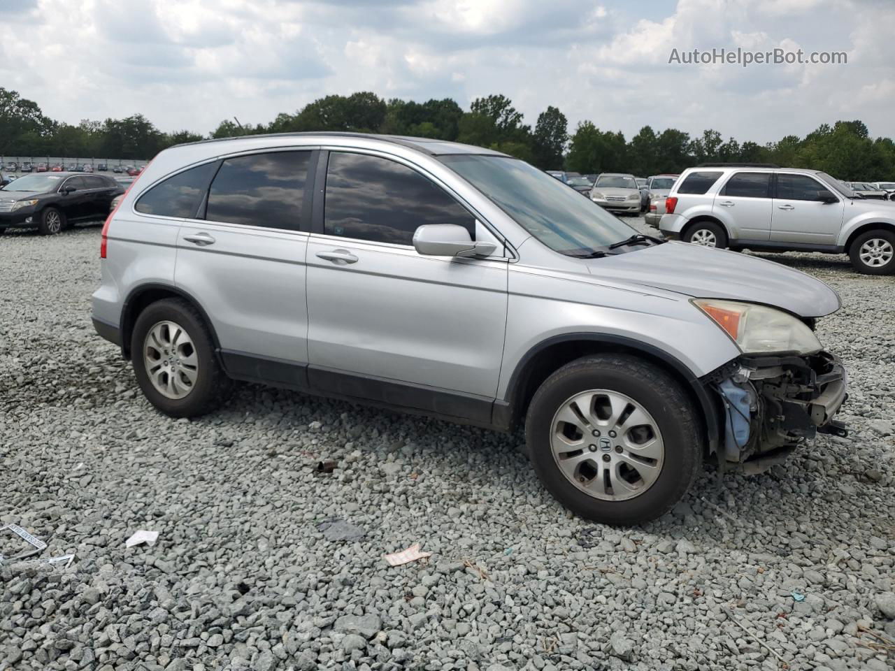 2010 Honda Cr-v Exl Silver vin: 5J6RE4H79AL013616