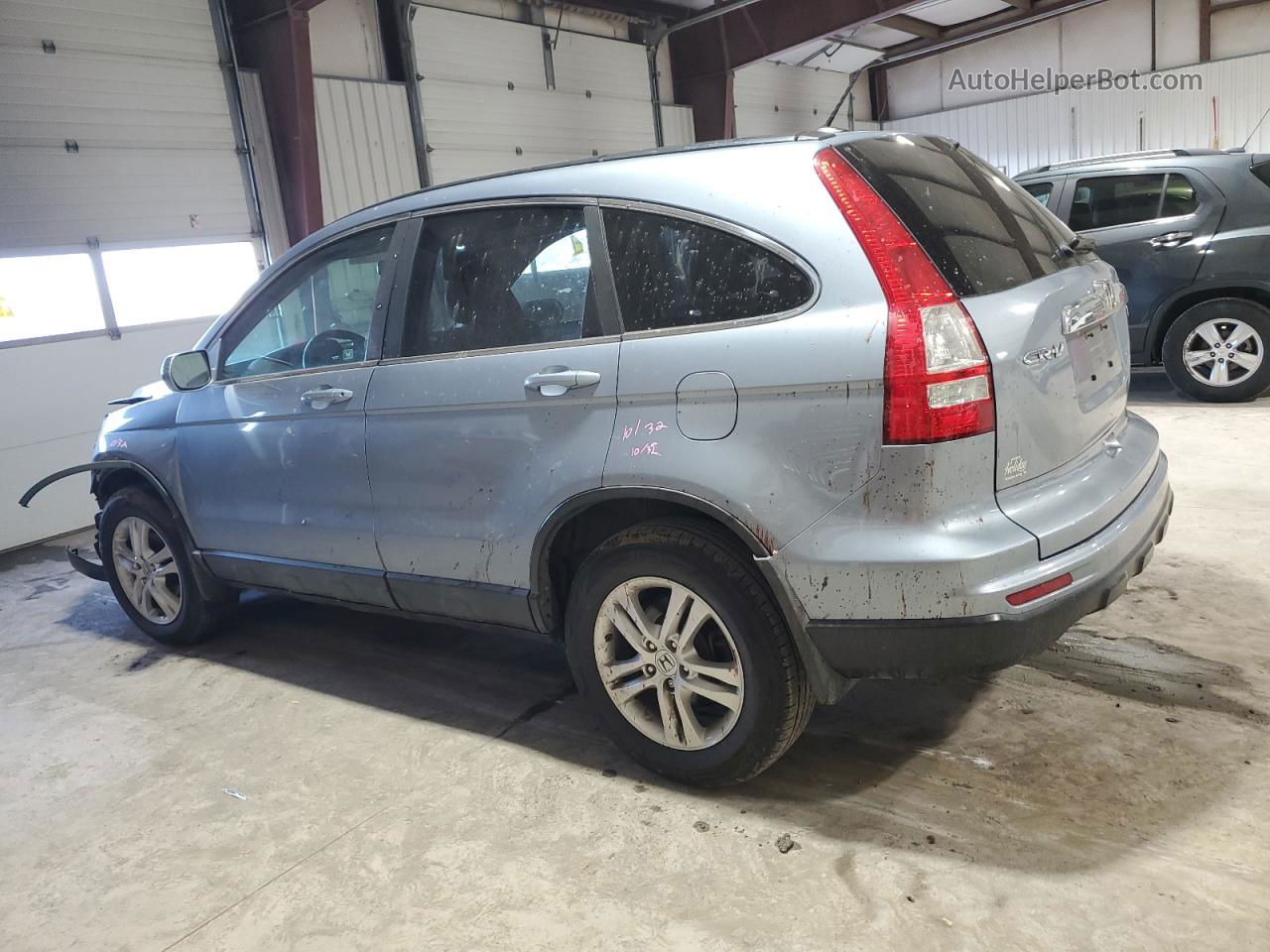 2010 Honda Cr-v Exl Silver vin: 5J6RE4H79AL020291