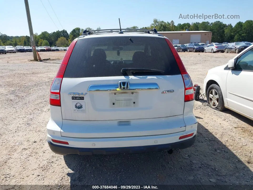 2010 Honda Cr-v Ex-l White vin: 5J6RE4H79AL029900