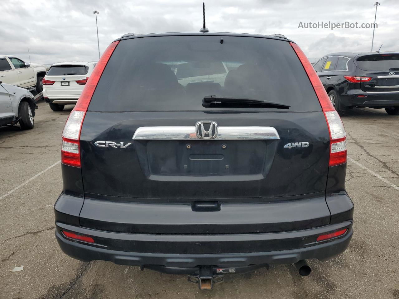 2010 Honda Cr-v Exl Black vin: 5J6RE4H79AL034630