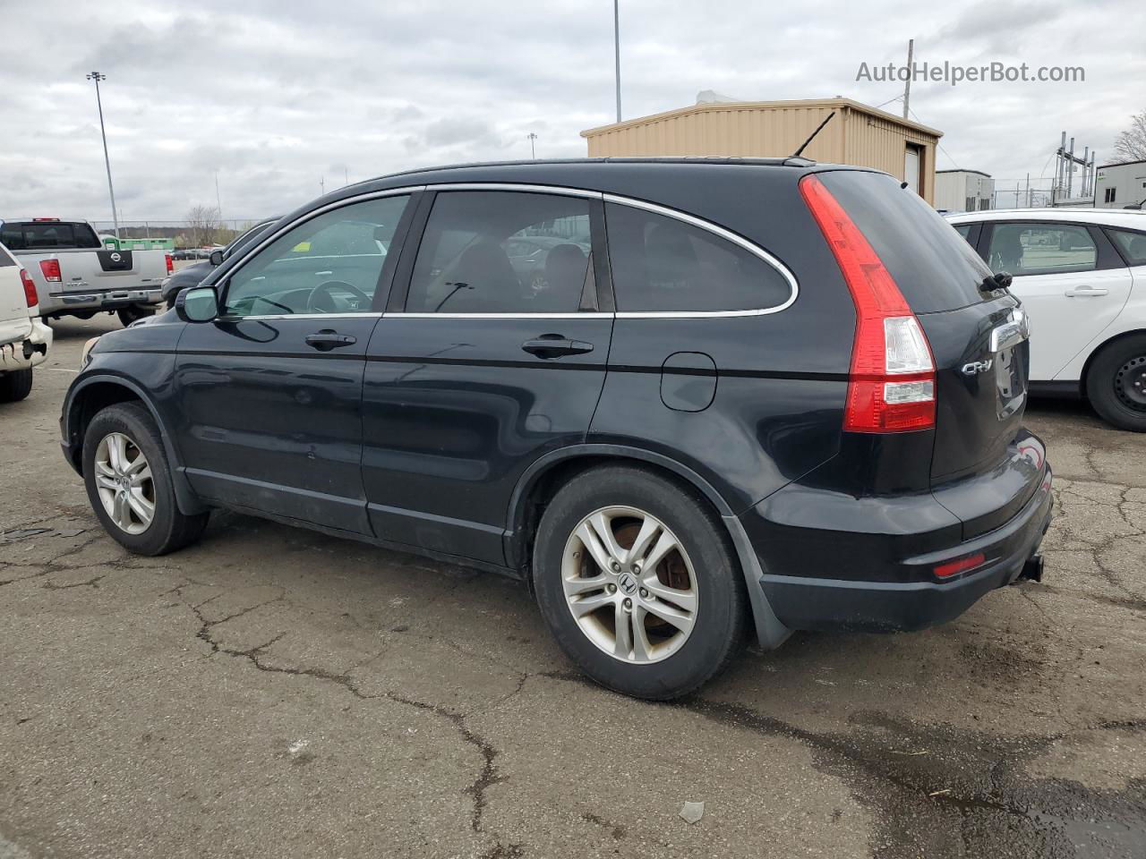 2010 Honda Cr-v Exl Black vin: 5J6RE4H79AL034630