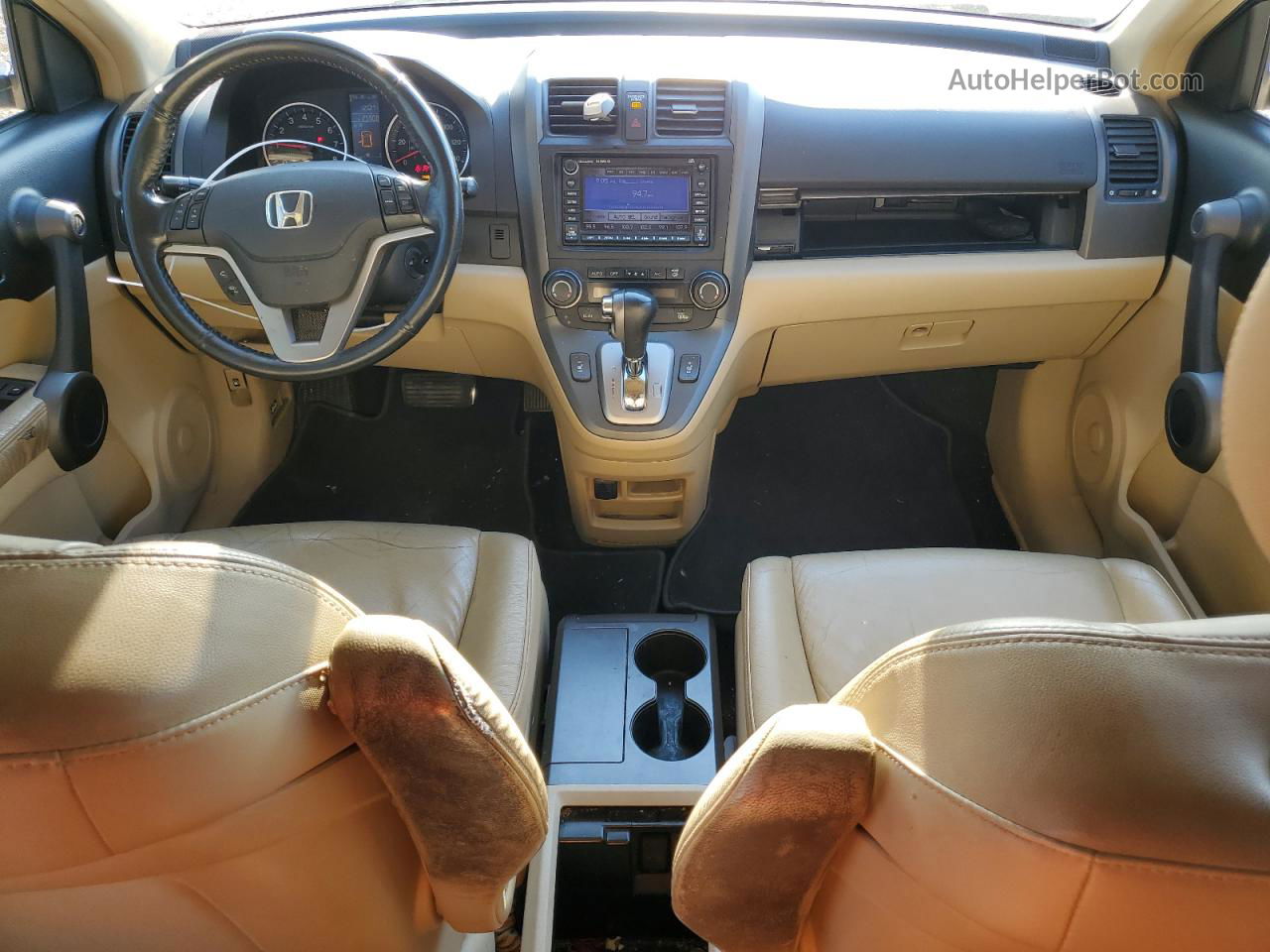 2010 Honda Cr-v Exl Желто-коричневый vin: 5J6RE4H79AL053761