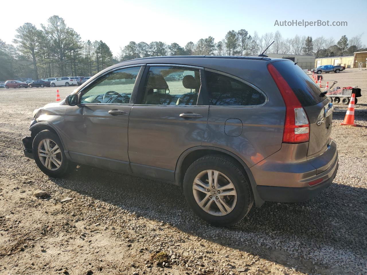 2010 Honda Cr-v Exl Желто-коричневый vin: 5J6RE4H79AL053761