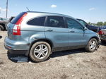 2010 Honda Cr-v Exl Бирюзовый vin: 5J6RE4H7XAL043322