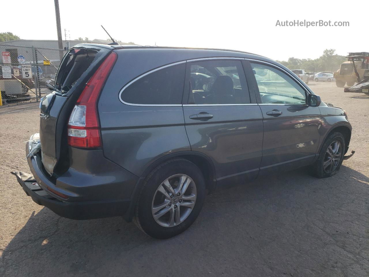 2010 Honda Cr-v Exl Gray vin: 5J6RE4H7XAL082024