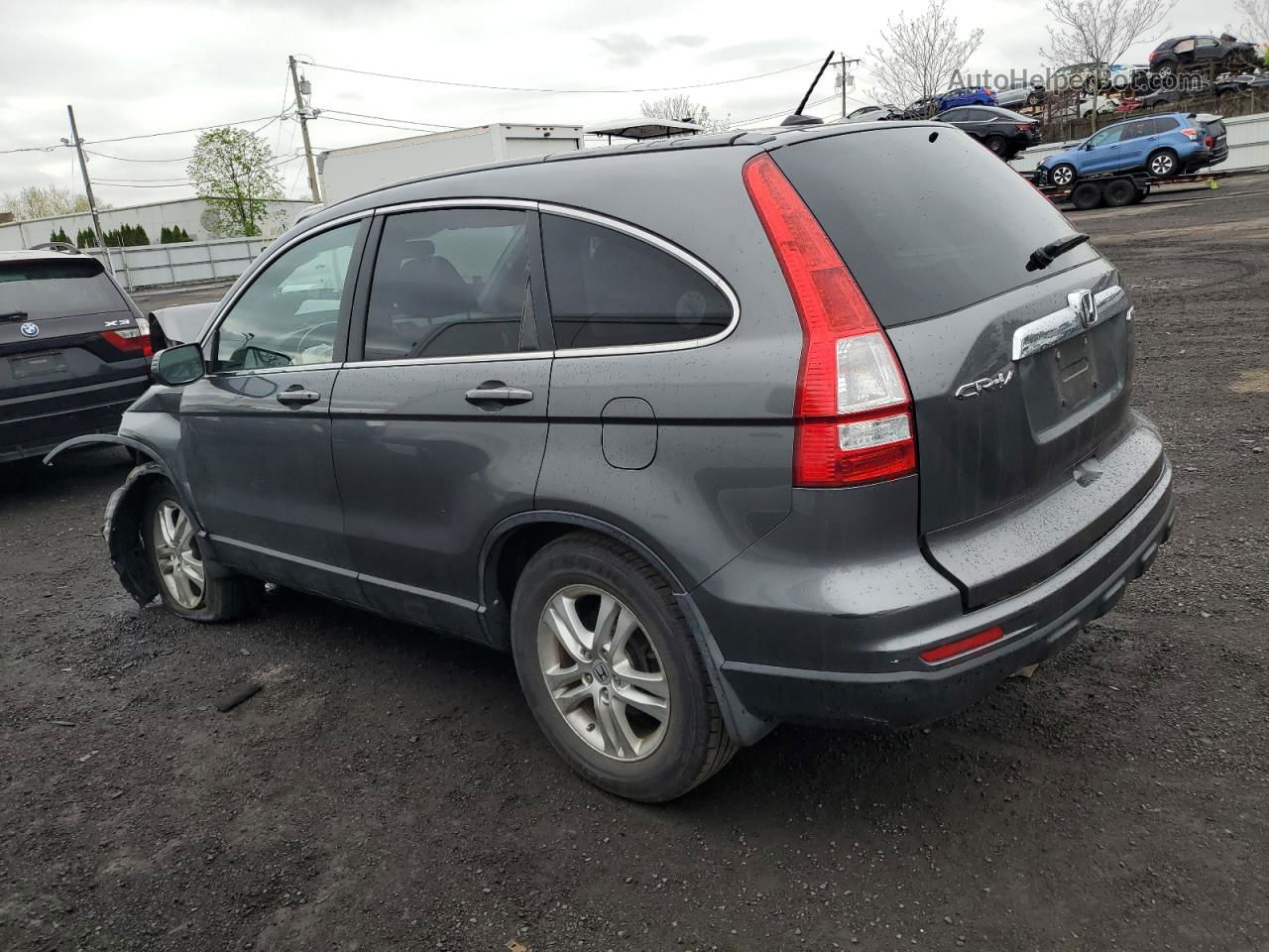 2010 Honda Cr-v Exl Серый vin: 5J6RE4H7XAL089443