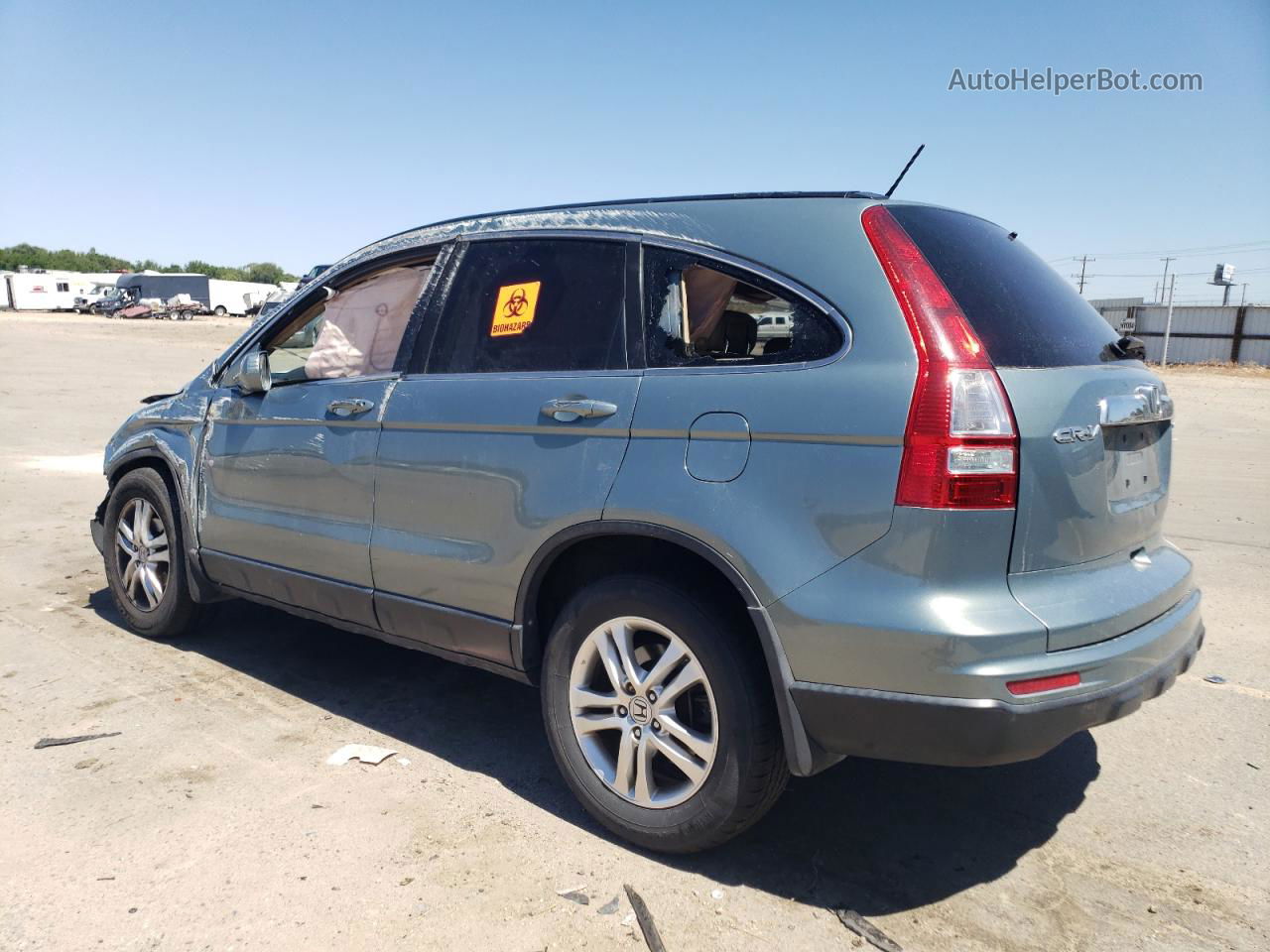 2010 Honda Cr-v Exl Green vin: 5J6RE4H7XAL101011