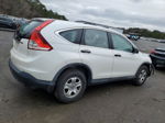 2013 Honda Cr-v Lx White vin: 5J6RM3H30DL015446