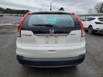 2013 Honda Cr-v Lx White vin: 5J6RM3H30DL015446