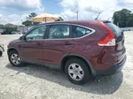 2013 Honda Cr-v Lx Burgundy vin: 5J6RM3H30DL034840