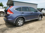 2012 Honda Cr-v Lx Blue vin: 5J6RM3H31CL021741