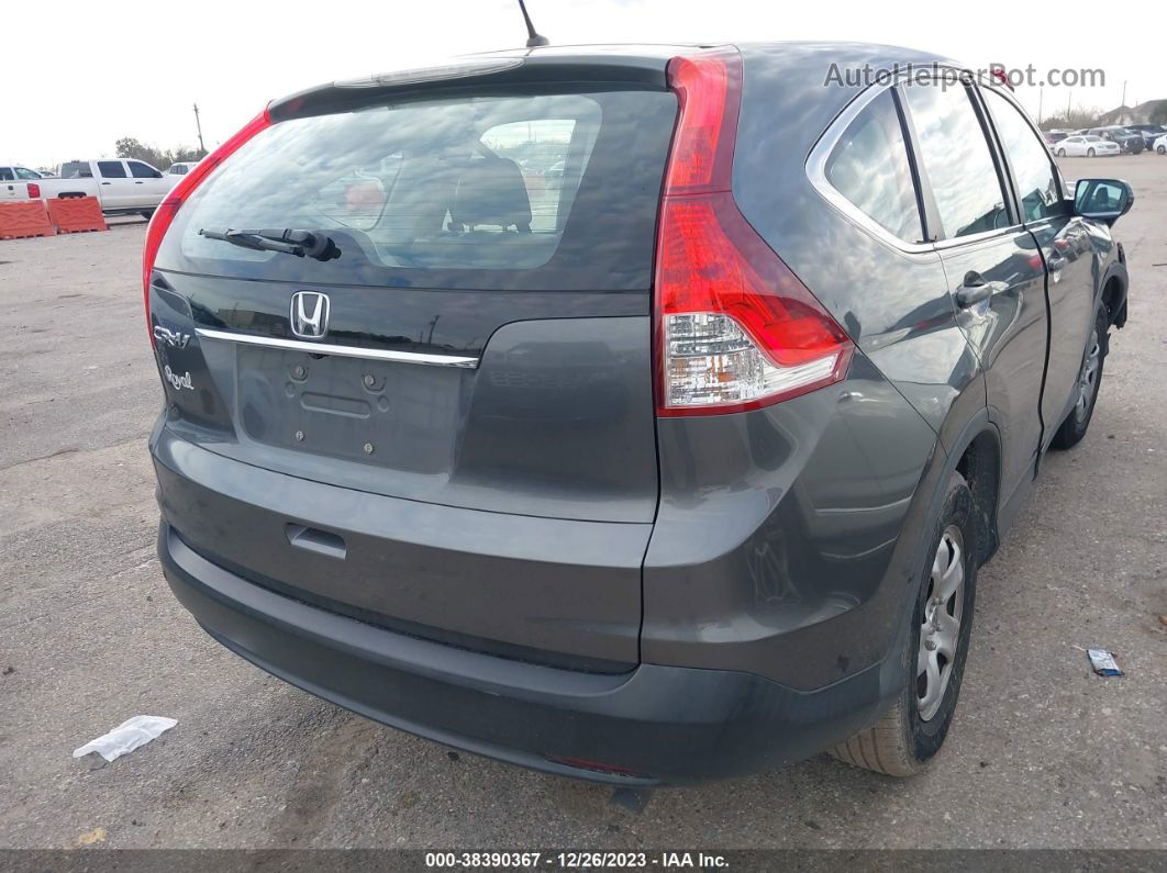 2012 Honda Cr-v Lx Gray vin: 5J6RM3H31CL030794