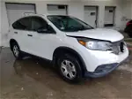 2013 Honda Cr-v Lx White vin: 5J6RM3H31DL049170