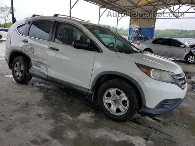 2013 Honda Cr-v Lx Белый vin: 5J6RM3H32DL017053