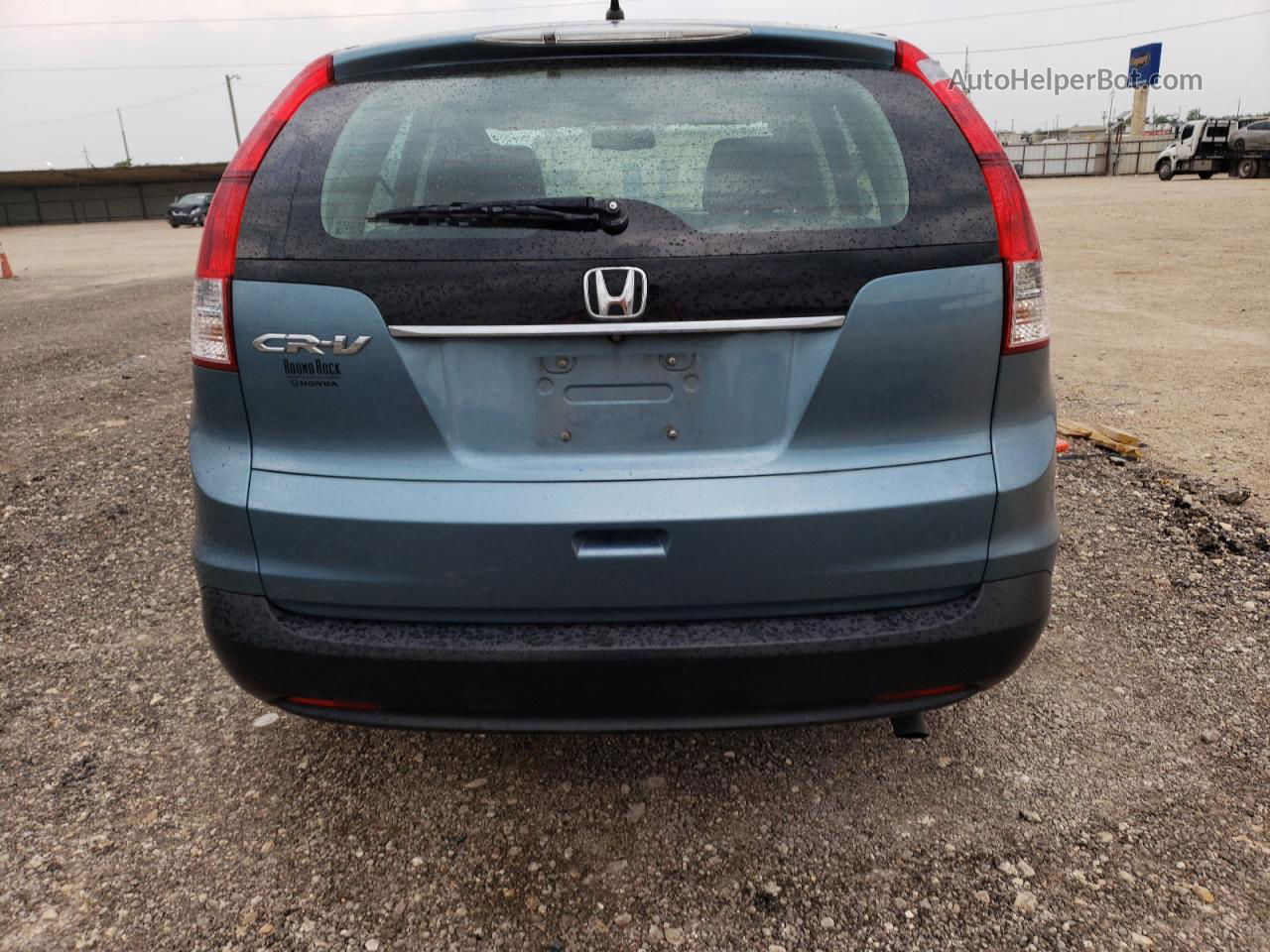 2013 Honda Cr-v Lx Blue vin: 5J6RM3H32DL030062