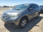 2013 Honda Cr-v Lx Gray vin: 5J6RM3H32DL040879