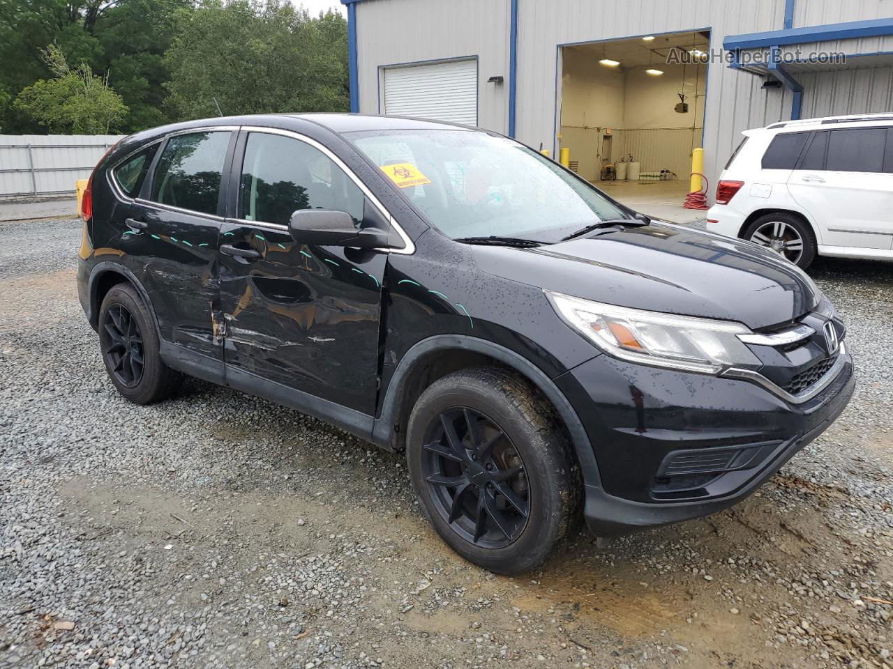 2015 Honda Cr-v Lx Black vin: 5J6RM3H32FL010655