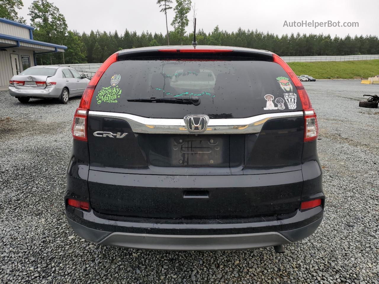 2015 Honda Cr-v Lx Black vin: 5J6RM3H32FL010655