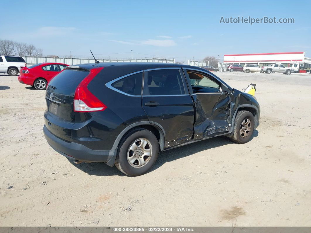 2012 Honda Cr-v Lx Black vin: 5J6RM3H34CL012595