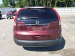 2013 Honda Cr-v Lx Burgundy vin: 5J6RM3H35DL035370