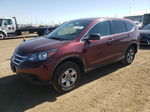 2013 Honda Cr-v Lx Темно-бордовый vin: 5J6RM3H35DL045770