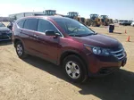 2013 Honda Cr-v Lx Maroon vin: 5J6RM3H35DL045770