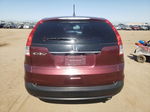 2013 Honda Cr-v Lx Maroon vin: 5J6RM3H35DL045770