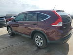 2013 Honda Cr-v Lx Burgundy vin: 5J6RM3H36DL025169