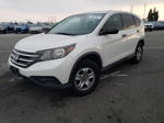 2013 Honda Cr-v Lx White vin: 5J6RM3H36DL037113