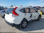 2012 Honda Cr-v Lx White vin: 5J6RM3H37CL012090