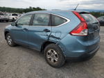 2013 Honda Cr-v Lx Blue vin: 5J6RM3H37DL011989