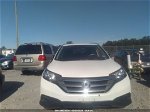 2013 Honda Cr-v Lx White vin: 5J6RM3H37DL013449