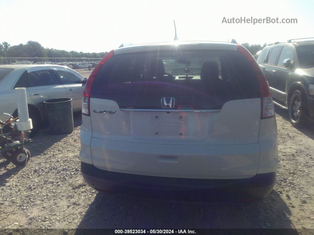 2013 Honda Cr-v Lx White vin: 5J6RM3H37DL013449