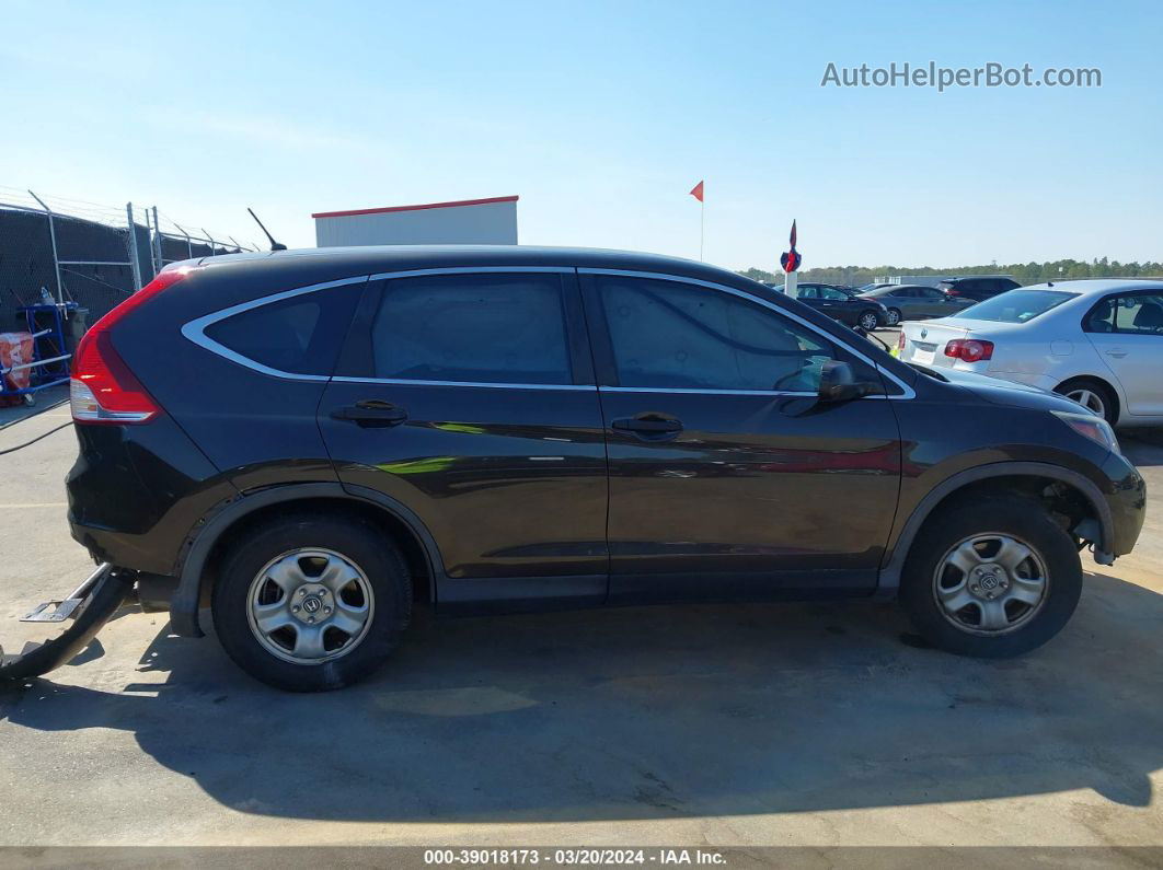 2013 Honda Cr-v Lx Gray vin: 5J6RM3H37DL045530