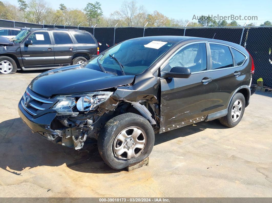 2013 Honda Cr-v Lx Gray vin: 5J6RM3H37DL045530