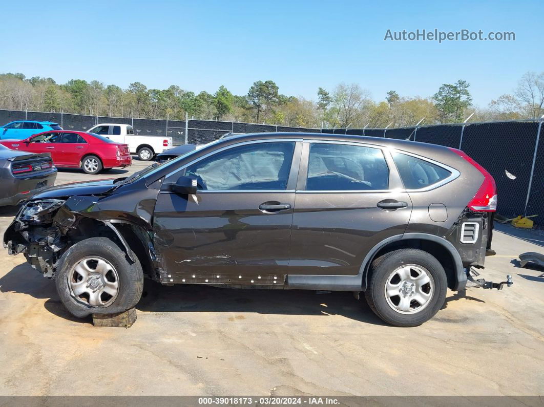 2013 Honda Cr-v Lx Gray vin: 5J6RM3H37DL045530