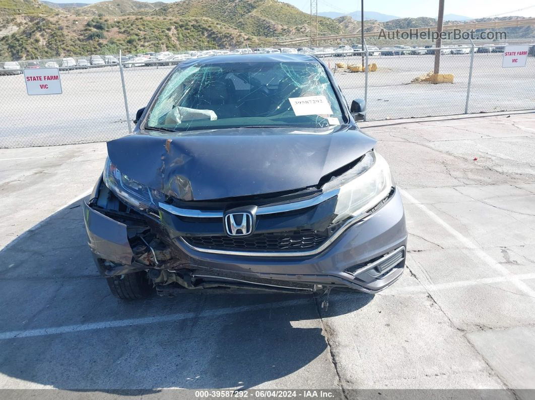 2015 Honda Cr-v Lx Gray vin: 5J6RM3H37FL001000