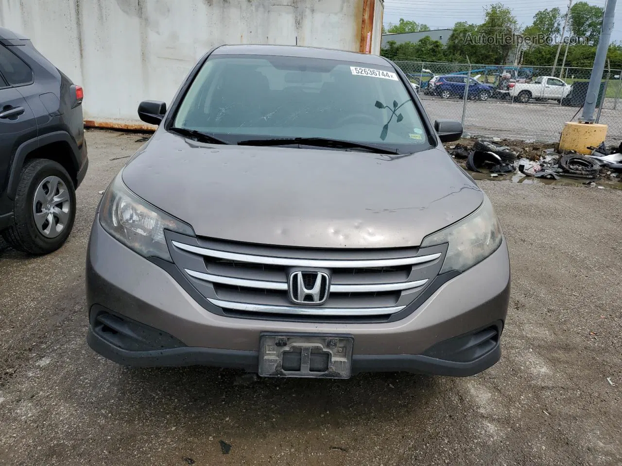 2012 Honda Cr-v Lx Коричневый vin: 5J6RM3H38CL041551